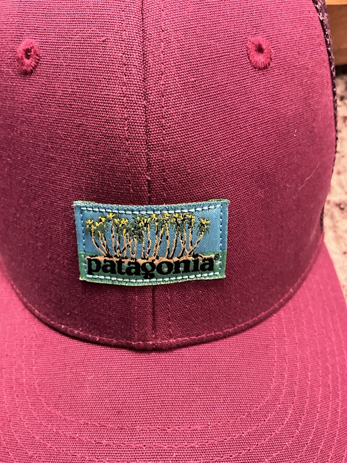 Cap Youth Purple Snapback Palm Trees Logo Mesh Outdoors