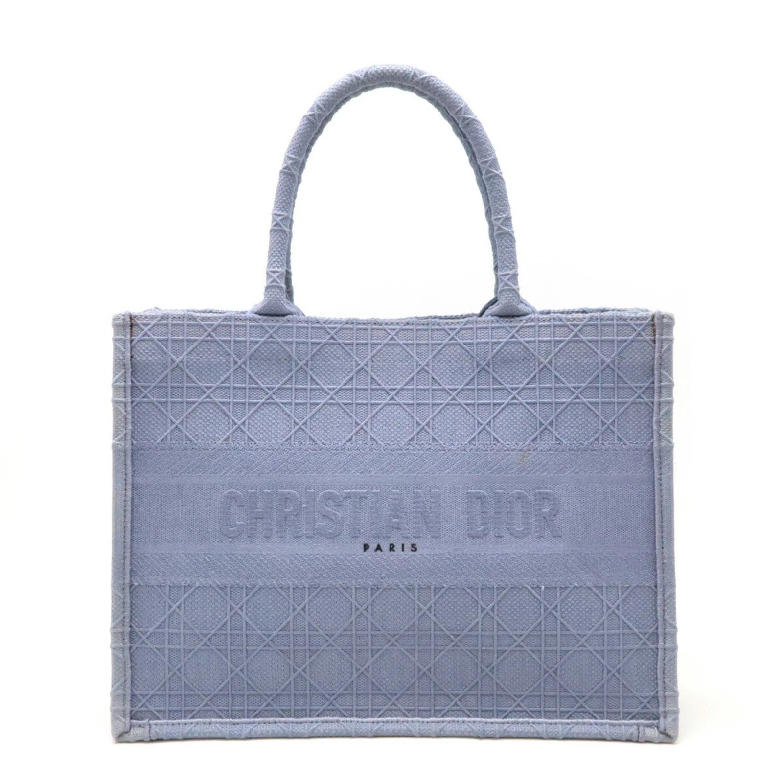 Christian Dior Cannage Book fourre tout DIOR BO TOTE sac moyen toile du... GZl15gb5