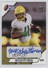 2021 Leaf Pro Set College Auto Mycah Pittman #PS-MP1 Auto 18t1