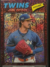 2026 Topps Heritage Joe Ryan Burgundy Sparkle Parallel #255 - Twins