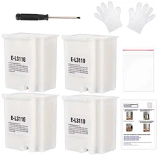 4pcs Waste Ink Pad Replacement Compatible with EPSON Ecotank ET-2800 ET-2803 ...