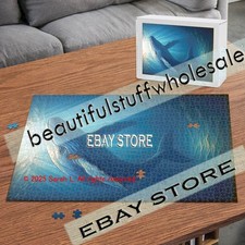 1000 piece jigsaw puzzle Whale ocean spirit deep sea celestial underwater fantas