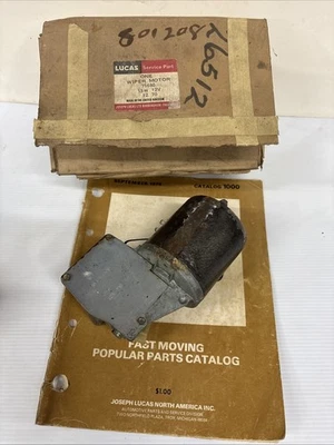 Jaguar E Type Series 1.5 Series 2 1969-1971 NOS Lucas 15W Wiper Motor/less Gear - Bild 1 von 4