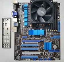 ASUS M4A88TD-V EVO/USB3 AMD PHENOM II X4 945 CPU 4x4GB 1600MHZ CORSAIR DDR3