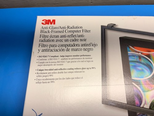 3M Anti-Glare / Radiation LCD CRT Screen Filter EF200XXLB Midnight Black 19"-21" - 第 3/7 張圖片