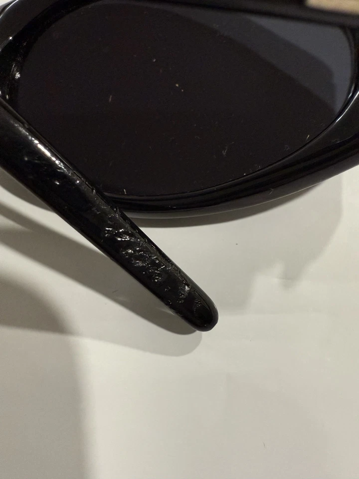 Gafas de sol Gucci GG 2411/S 5CC negras ovaladas marcos 55-20 135 Italia para mujer” Foto 4 de 4