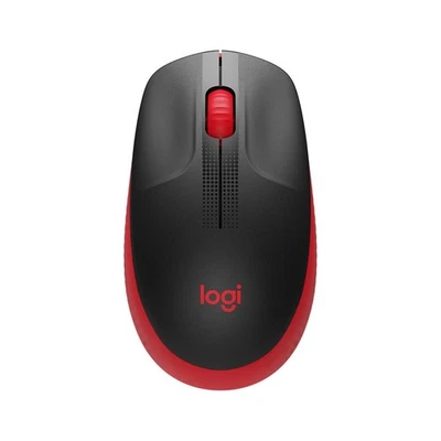 [910-005908] LOGITECH Souris M190 optique sans fil 1000 DPI Ambidextre rouge - Photo 1/4