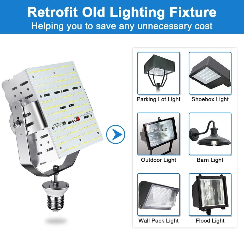 LED Retrofit Kit 240Watt AC480V For Parking Lot Large Area Shoebox Pole Lights - Image 3 of 4