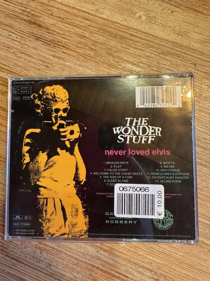 The Wonder Stuff - Never Loved Elvis (CD 1991) 3 - Bild 4 von 4