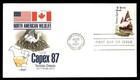 Mayfairstamps Canada FDC 1987 USA frank snowy egret bird artmaster First Day Cov — photo 1