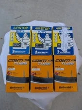 6 Continental & Michelin Bicycle Inner Tubes (Assorted Sizes) - FREE SHIPPING!!!