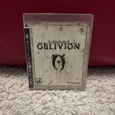 The Elder Scrolls IV: Oblivion (Sony PlayStation 3, 2007) - MAP & CLEAN DISC