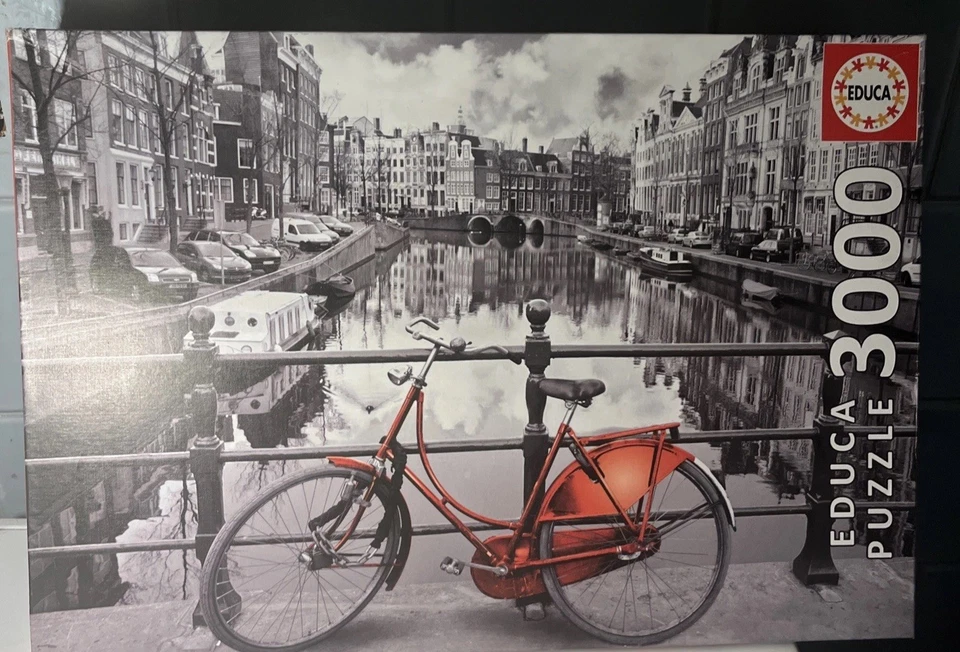 Amsterdam Black White 3000pc Puzzle 8412668160187 Open box - Image 2 of 4