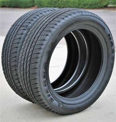 2 Maxtrek Sierra S6 225/55R19 99V All Season Tires UTQG 460AA