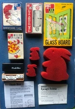 Six Vintage Magic Tricks Lot Tenyo T-3 T-17 T-18 T-26 T-72 & T-78: 1972 - 1977