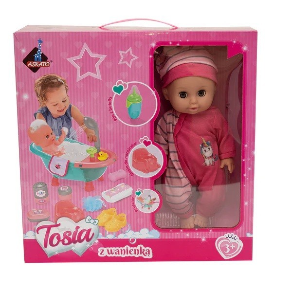 6901440126272 Кукла Тося с ванной ASKATO 9090₽