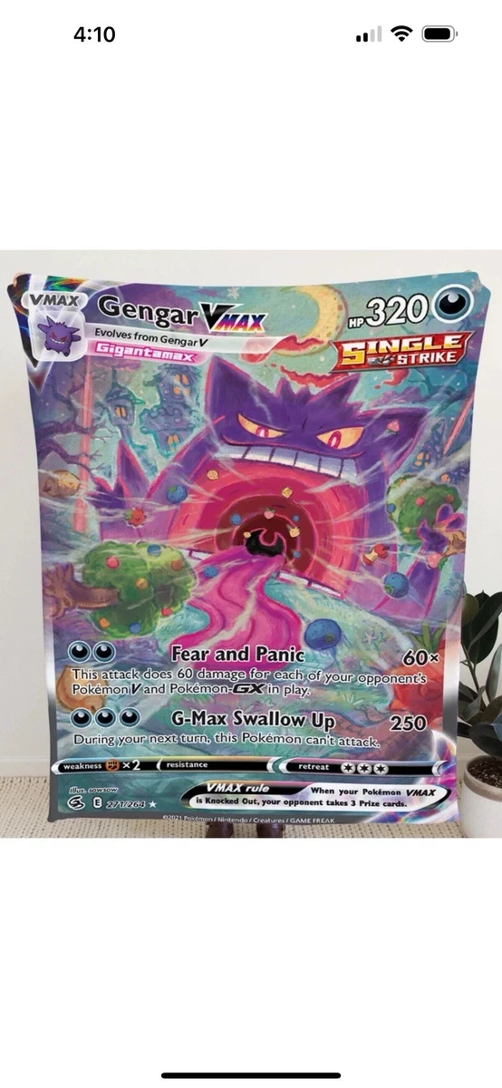 pokemon card gengar vmax price Gengar Vmax (271/264) main image 0