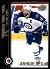 2015-16 Upper Deck UD Midnight Andrew Ladd 03/25 Winnipeg Jets #443