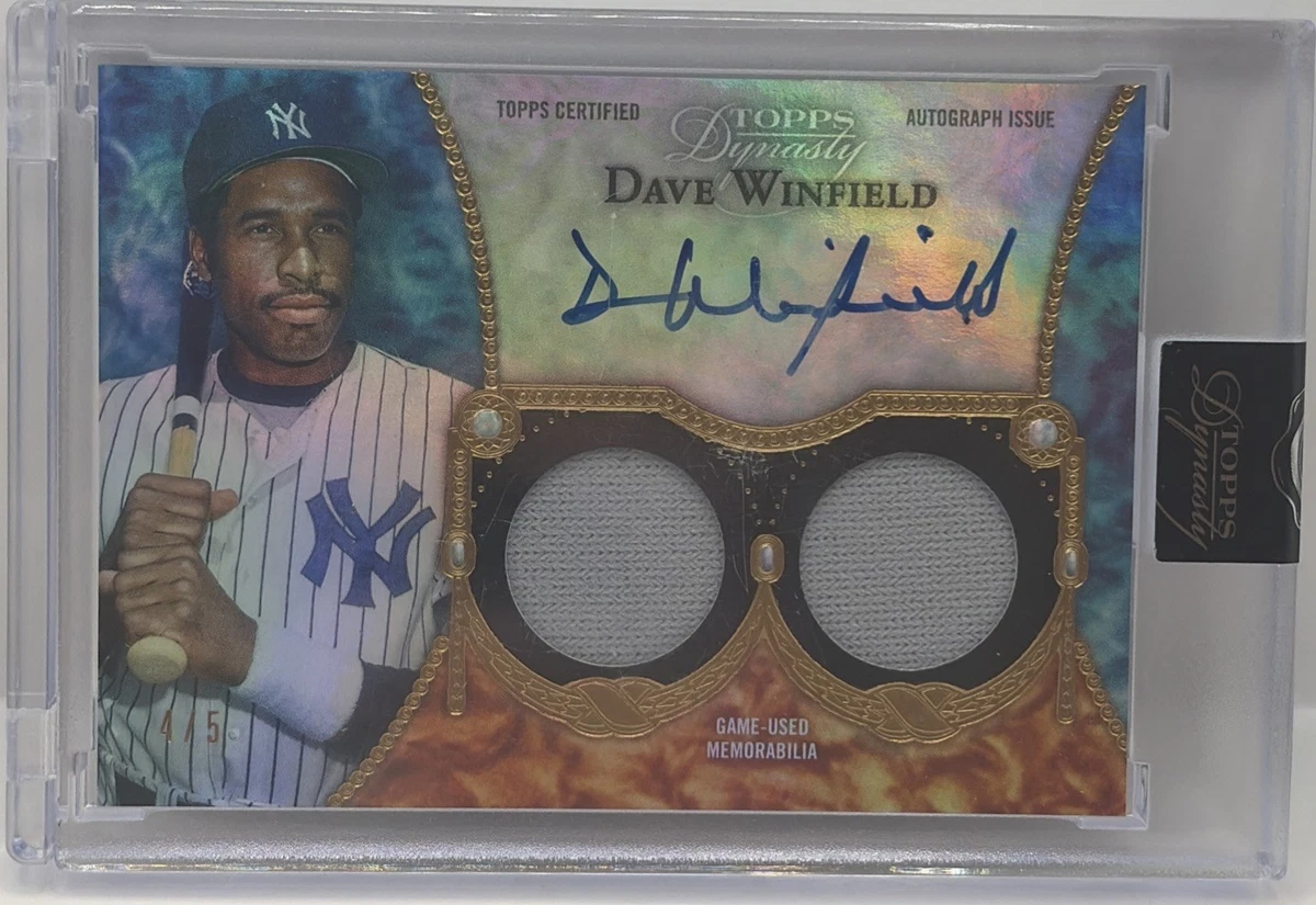 Dave Winfield Signed Baseball Autographed PSA Topps 限定PSA鑑定