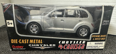 Boley  Chrysler PT Cruiser 1:24 Die Cast - SILVER 2000 sealed new in box MS9