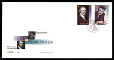 Mayfairstamps Ireland FDC 1994 Edmund Burke and Eamonn Andrews First Day Cover a