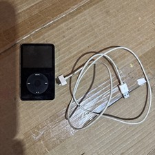 Apple iPod Classic 5th Gen 30GB A1136 MP3 Player, Black , For Parts Read Desc
