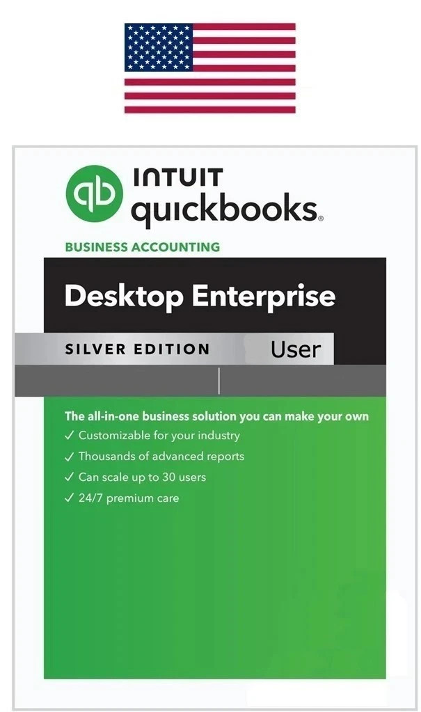 QuickBooks Desktop Enterprise 2024 for Windows USB Version US Only