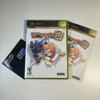 Worms 3D (Microsoft Xbox, 2005) CIB Complete + Reg. Card - Tested