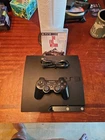 Sony PlayStation 3 Slim PS3 250GB Black Console Gaming System CECH-2001A TESTED