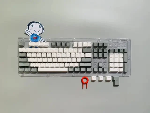 Backlit ABS Keycap Set for 104-Key Mechanical Keyboards