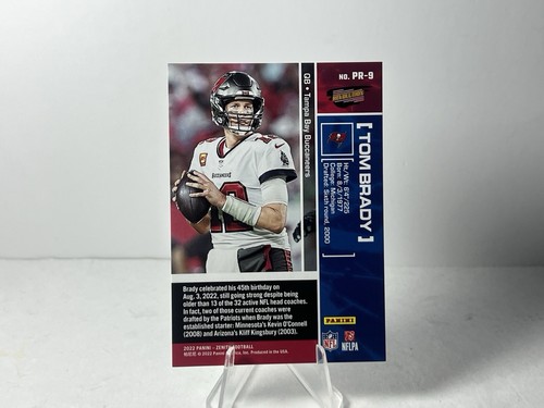 2022 Panini Zenith - Pacific Revolution Tom Brady #PR-9 - Picture 2 of 2
