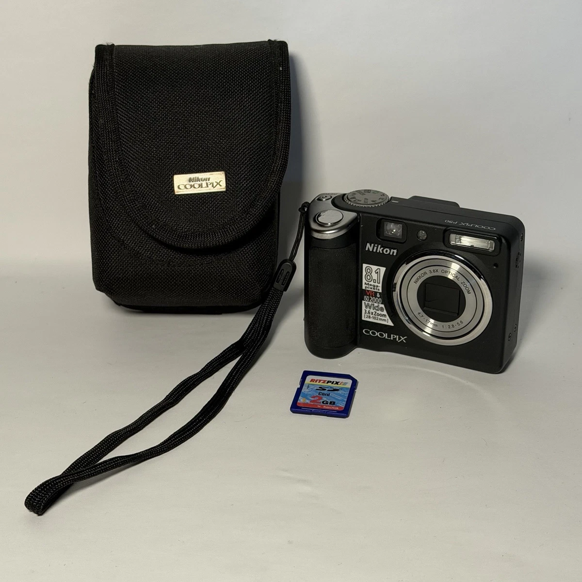 Nikon COOLPIX P50 ブラック Nikon デジタルカメラ COOLPIX (クールピクス) P50
