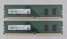 [LOT 2] Transcend JM3200HLG-8G 8GB JM DDR4 U-DIMM 1Rx16 PC Desktop Memory RAM