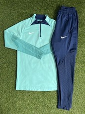 Nike Strike Tracksuit ? 1/4 Zip & Joggers Set ? Turquoise/Navy ? Men?s S