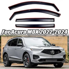 In-channel For Acura MDX 2022-2024 Window Visor Shade Wind Deflector Rain Guards
