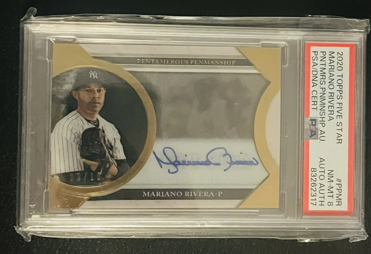 Topps Mariano Rivera Five Star Auto /15