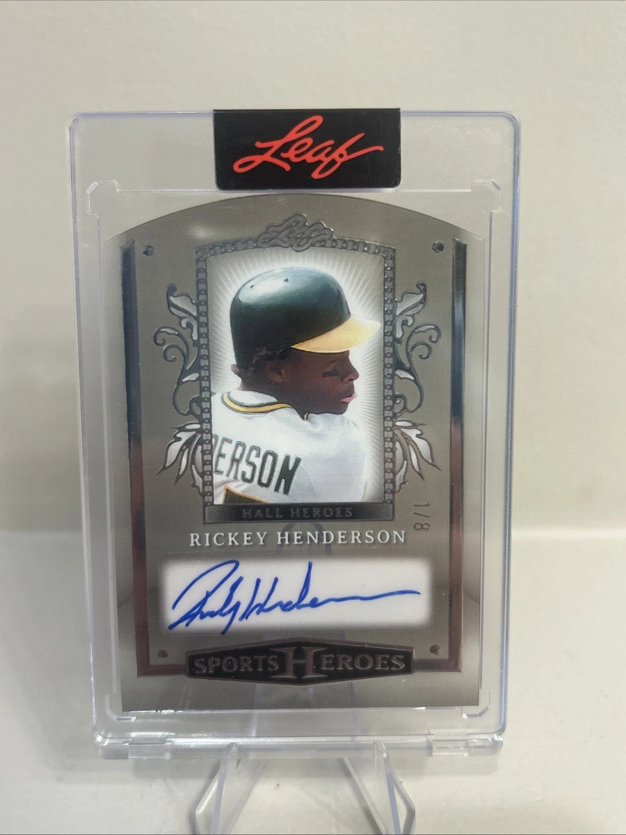 オゾンロックス ロケットライト ポイントカード景品 希少 レア Leaf Metal Sports Heroes 2025 Rickey Henderson #HH-RH1 for sale | eBay