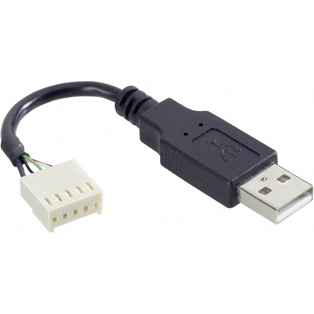 Fiche USB A précâblée ESKA 14193 liaison haute vitesse cuivre 24AWG