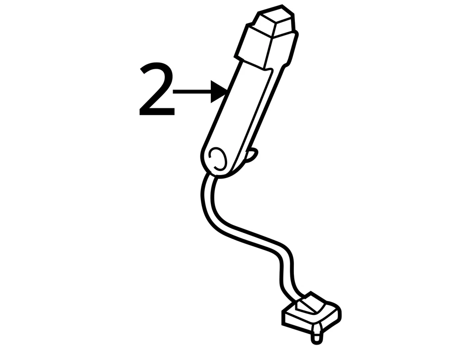 Seat Belt Front Bench 40/20/40 Passenger Fits 07-08 FORD F150 PICKUP 1358232 Foto 4 de 4