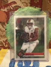 2023 Panini Clearly Donruss Clearly Retro 1993 Nick Chubb #13 Red /100 Browns SP