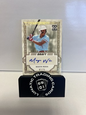 2020 Leaf Ultimate Draft #BA-MW1 Masyn Winn XRC RC Rookie Auto Card