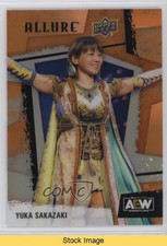 2022 Upper Deck Allure AEW Sunrise Yuka Sakazaki #44 READ 16yx
