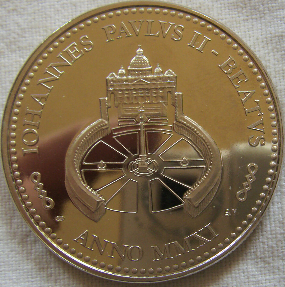 Médaille - LE VATICAN - CANONISATION DU PAPE JEAN-PAUL II
