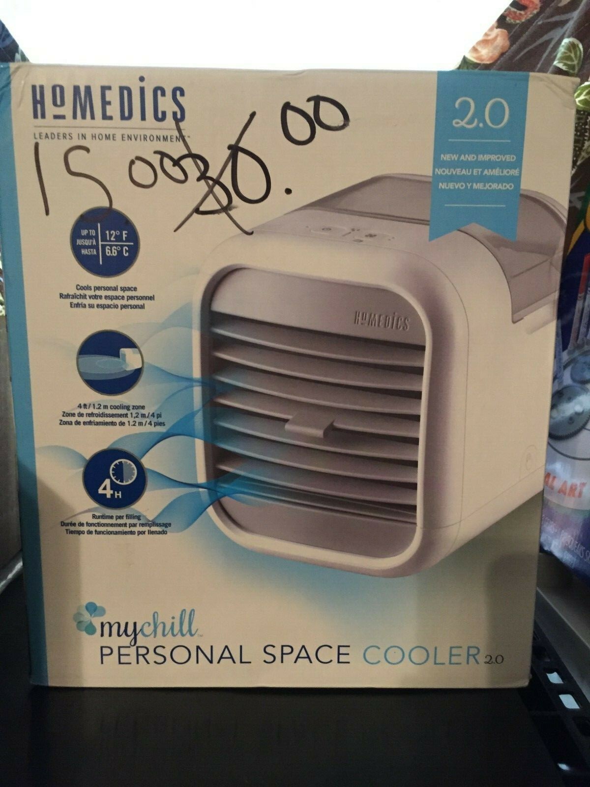 homedics mychill personal space cooler reviews