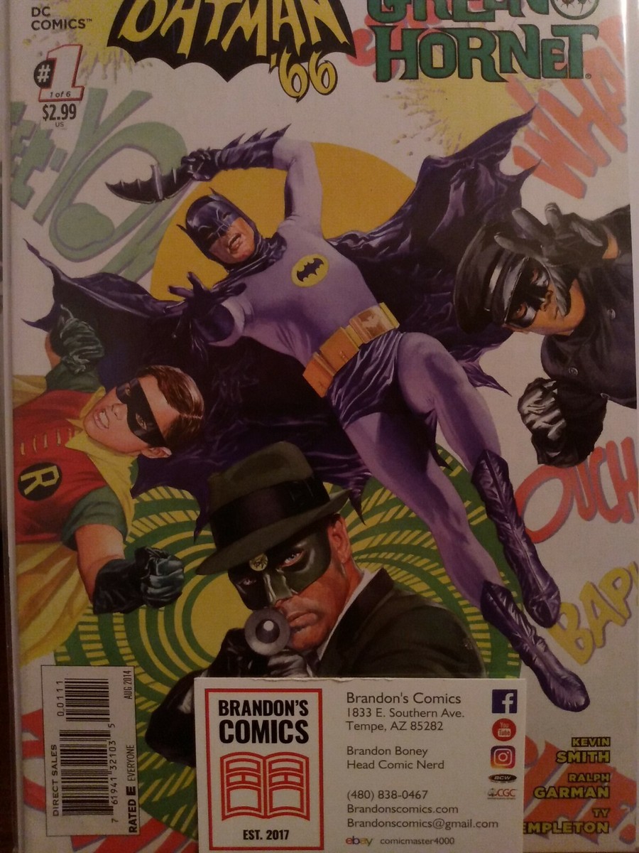 BATMAN '66 MEETS THE GREEN HORNET #1 Alex Ross, DC Comics 2014 | eBay