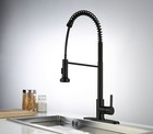 Kingmore KF-1180 Maestoso™ Industrial Spring Spout Pull Down Kitchen Faucet