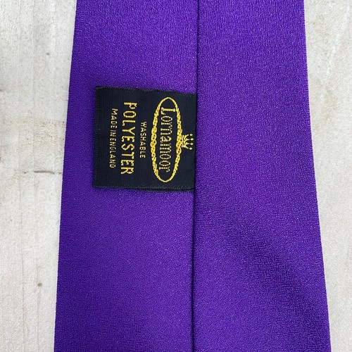 Corbata mod vintage años 60/70 púrpura corbata años 60 70 funky brillante - Imagen 3 de 3