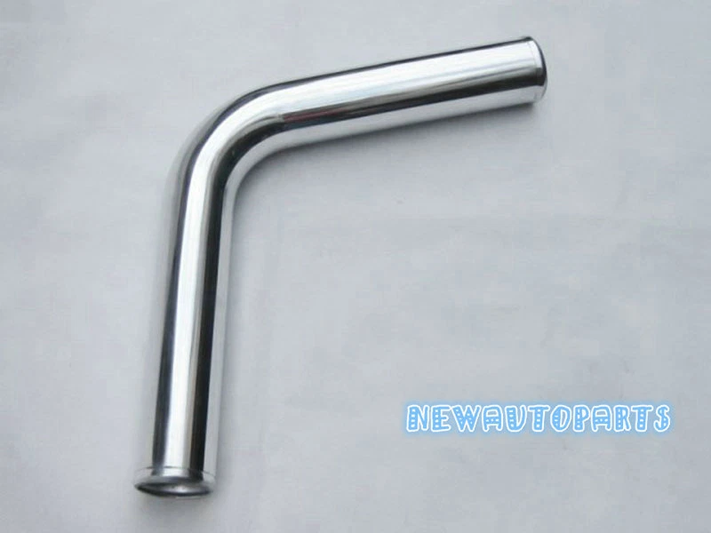 Manguera intercooler turbo aluminio codo 75 grados OD:51mm/2" longitud 600mm Foto 2 de 4