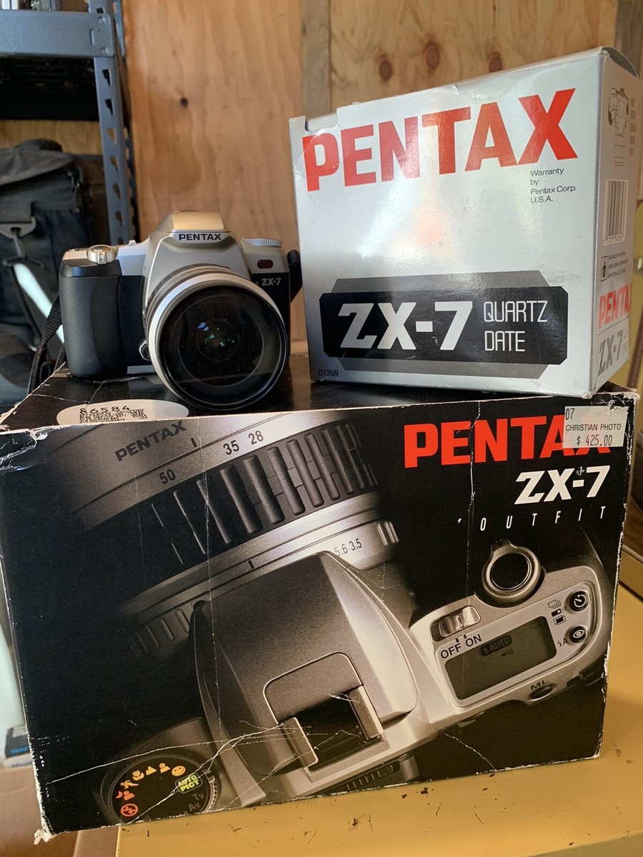 PENTAX - ❤️kurabou❤️ pentax ZX-7 35mm film camera kit with lens, bag, and