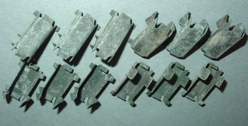 12 Door Crease To Panel Moulding Fasteners Chevrolet Buick 1948 Auveco USA NOS - Bild 9 von 22